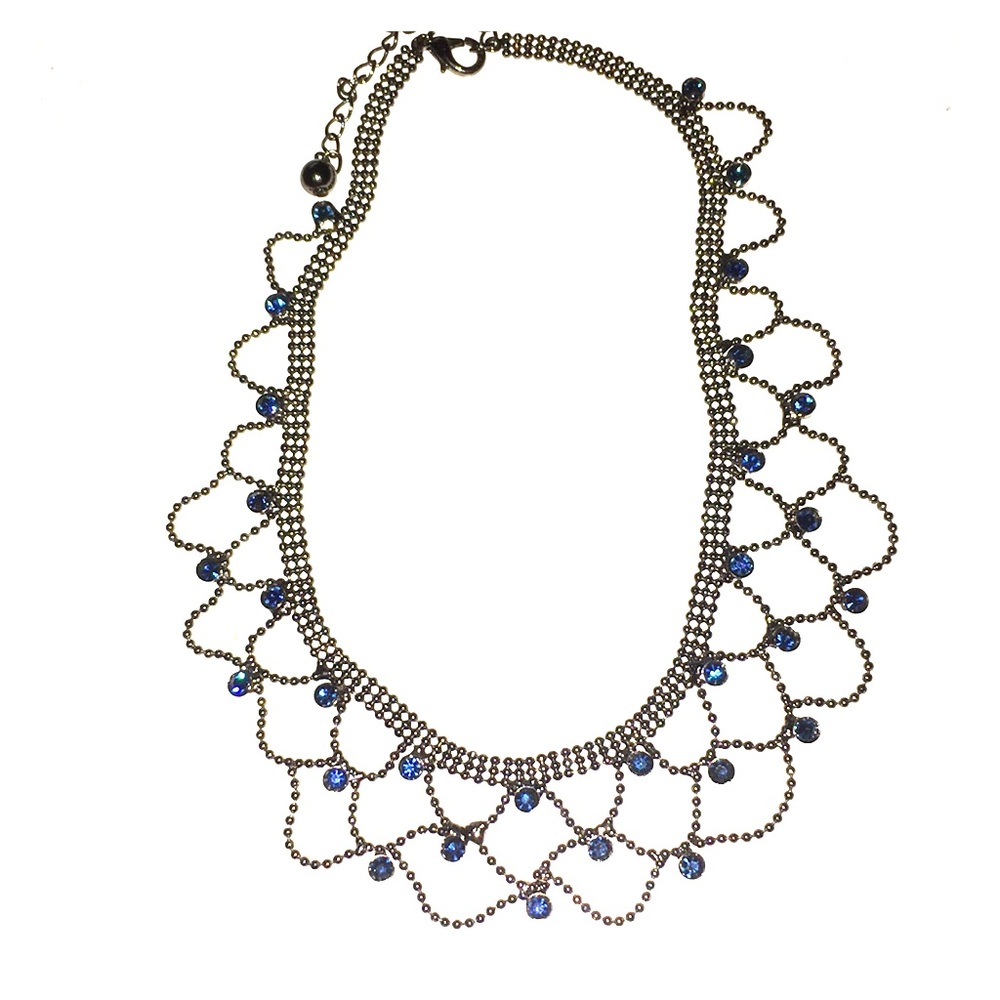 Antique Sapphire Necklace
